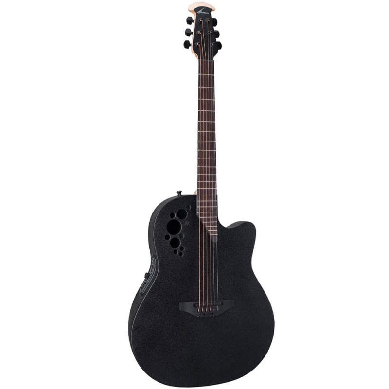 Электроакустическая гитара OVATION 2078TX-5-G Elite TX Deep Contour Cutaway Black Textured в магазине Music-Hummer