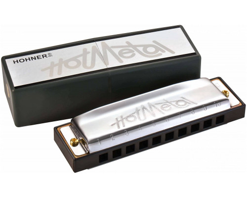 Фото HOHNER Hot Metal E - Губная гармоника диатоническая Хонер