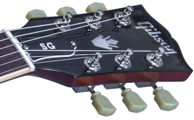 Фото GIBSON SG Standard 2016 T Heritage Cherry Chrome, электрогитара с кейсом, цвет красный