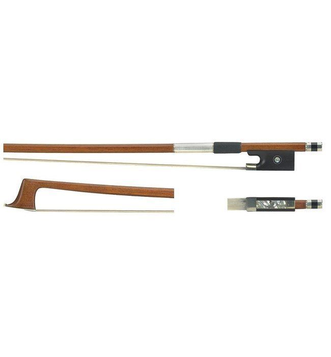 Смычок скрипичный GEWA Violin Bow Brazil Wood 4/4, восьмигранная трость в магазине Music-Hummer