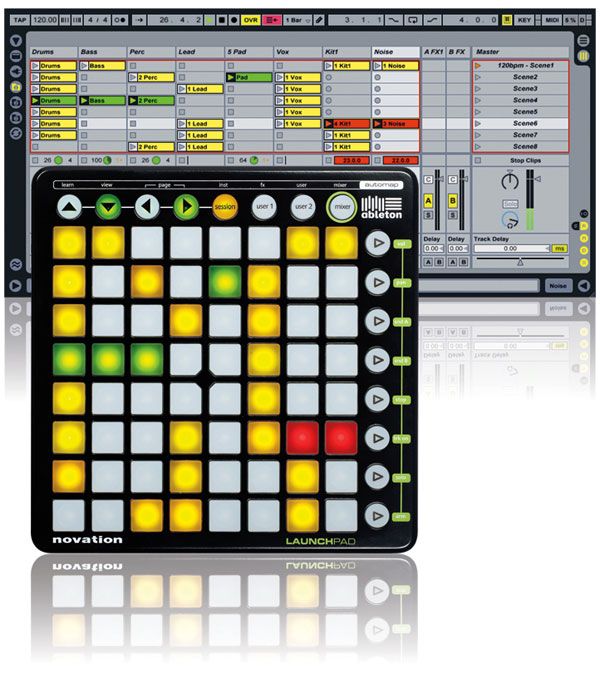 Фото Novation launchpad