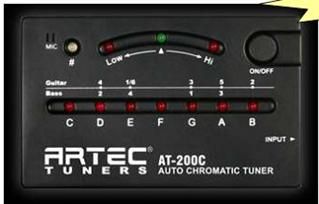 Artec AT-200C  хроматический тюнер в магазине Music-Hummer