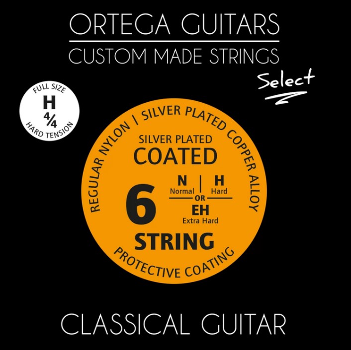Фото Комплект струн для классической гитары Ortega NYS44H Select