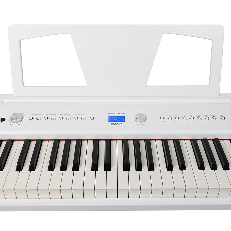 Фото Цифровое пианино ROCKDALE Elegy White