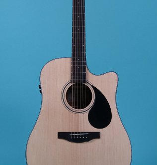 Трансакустическая гитара KEPMA EDCE K10 Natural Matt в магазине Music-Hummer