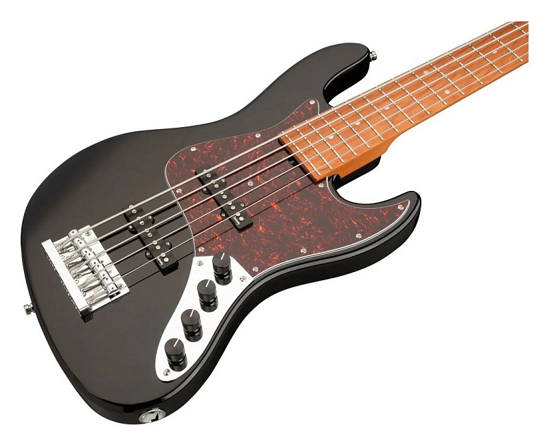 Фото Пятиструнная бас-гитара Sadowsky Vintage JJ 5 Maple BKSHP, чёрный