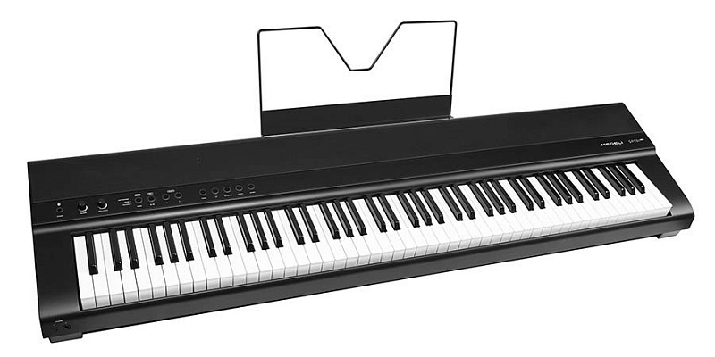 Цифровое пианино Medeli SP201plus-BK+stand, черное в магазине Music-Hummer