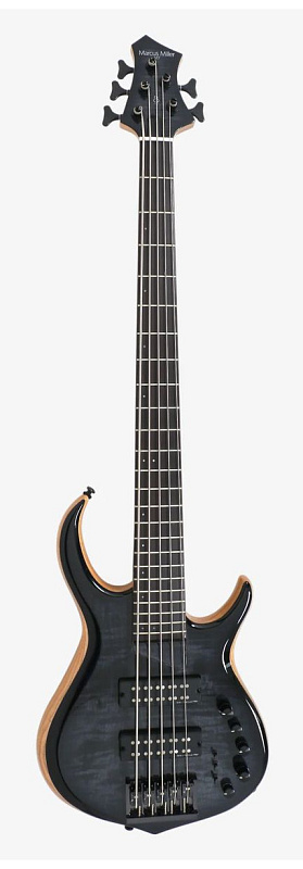 Фото Пятиструнная бас-гитара Sire M7 Ash-5 TBK, чёрная