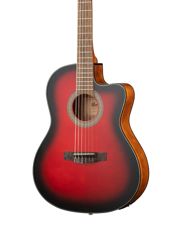 Классическая гитара Cort JADE-E-Nylon-BRB Jade Series в магазине Music-Hummer