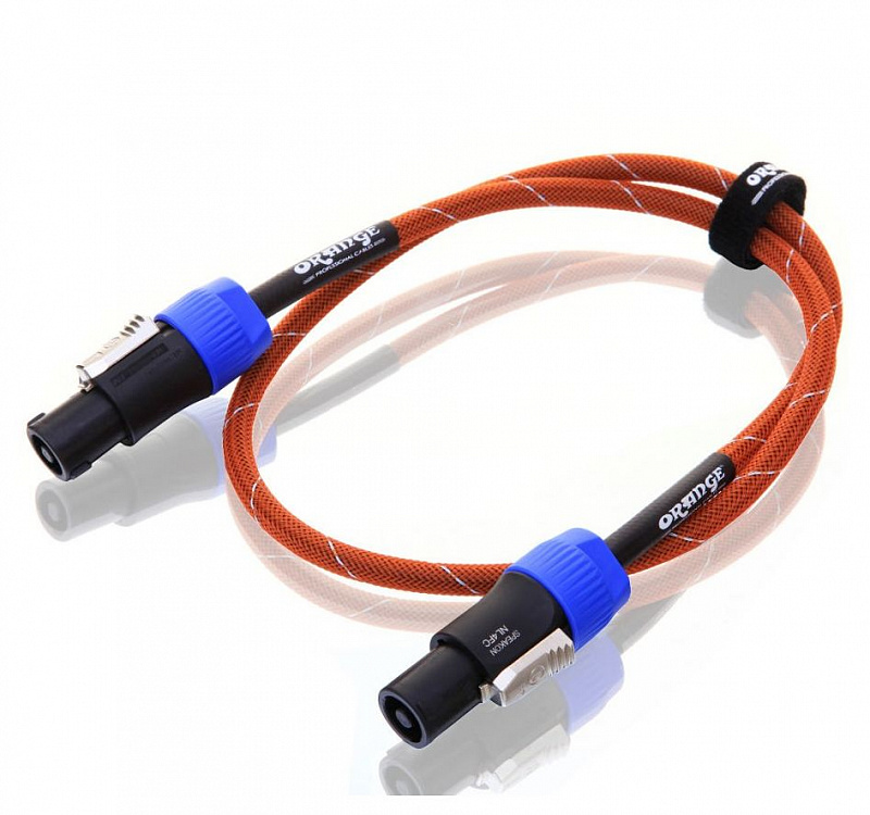 Orange CA-SS-SP-OR-3  шнур для акустических систем Speakon-Speakon, 1м, оранжевый в магазине Music-Hummer