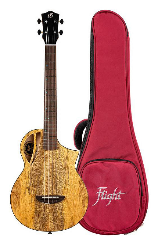 Фото Электроакустическая укулеле баритон FLIGHT AVIATOR Mango Baritone CE