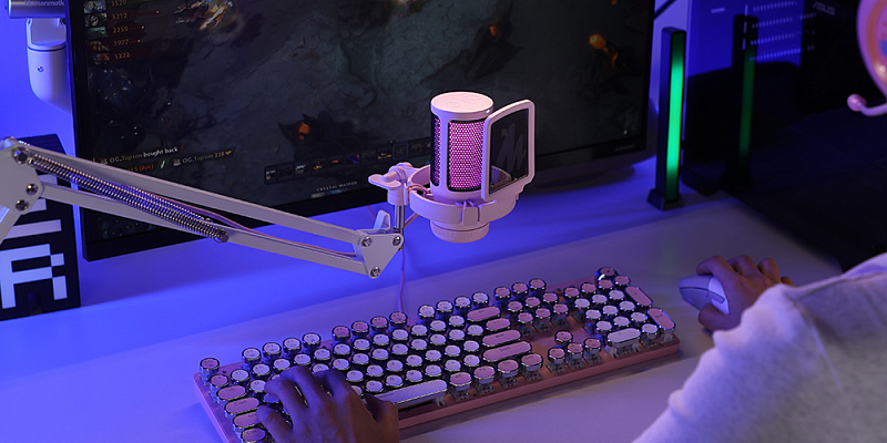 Фото Микрофон Maono DGM20S (pink)