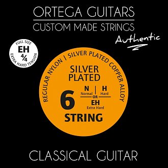 Комплект струн для классической гитары Ortega NYA44EH Authentic в магазине Music-Hummer