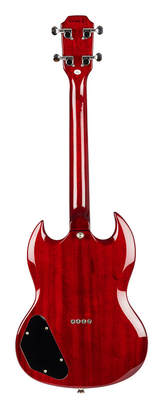 Фото Электроукулеле тенор FLIGHT Pioneer Tenor CR, вишнёво-красный