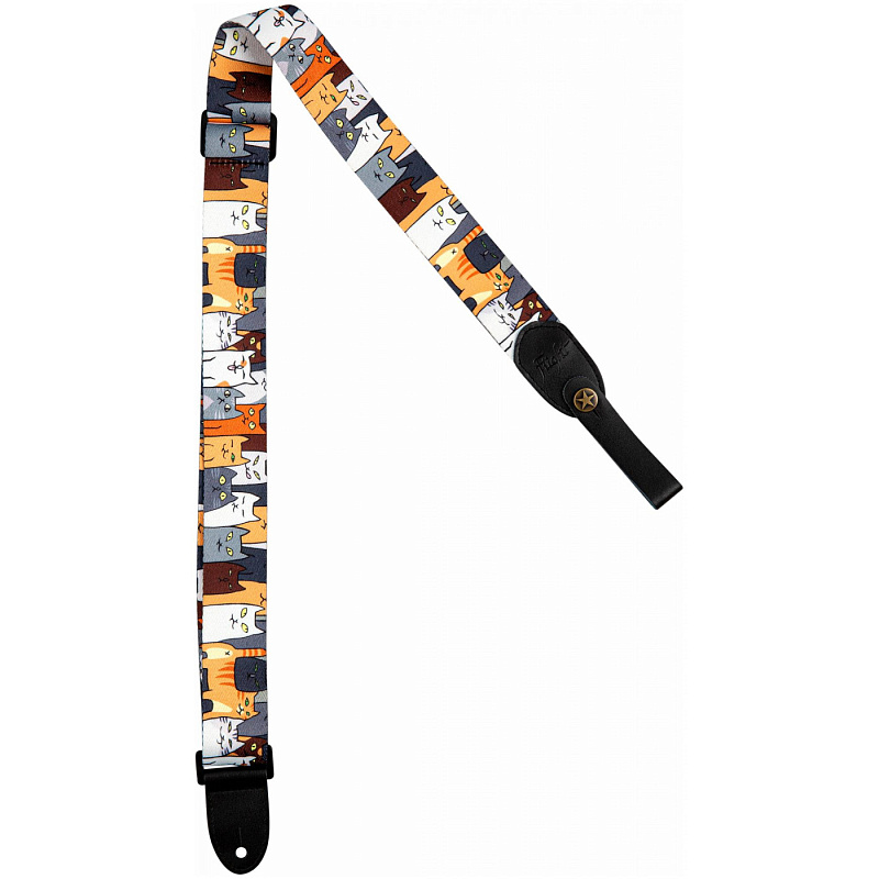 Фото FLIGHT S35 CATS - Ремень для укулеле Флайт