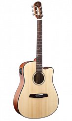 JMFSD50SCEQ Kopo Series SD50S Электро-акустическая гитара, Prodipe