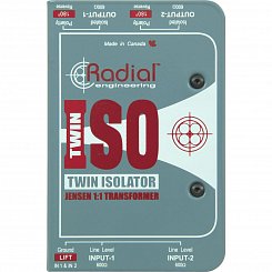 Radial TWIN ISO  2-х канальный изолятор