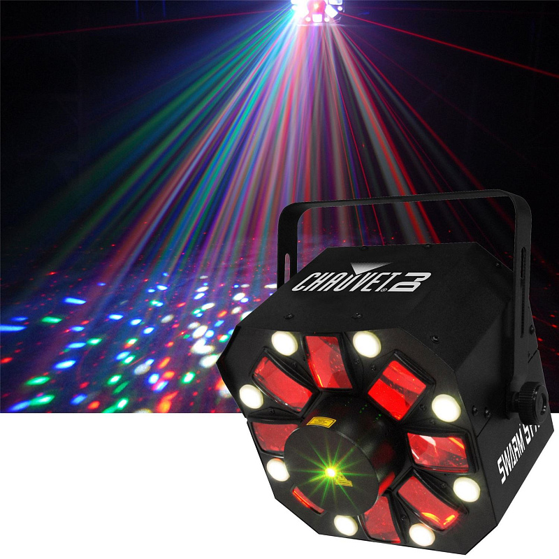 Фото CHAUVET Swarm 5 FX Светодиодный многолучевой эффект с лазером