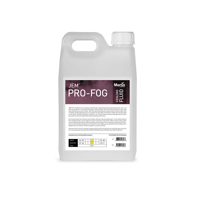 Martin JEM Pro-Fog Fluid, 5L  в магазине Music-Hummer