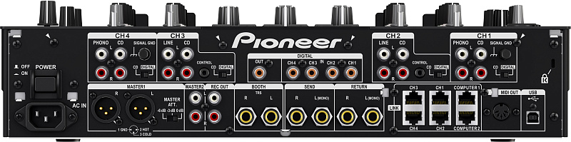 Фото DJ-микшер с процессором эффектов PIONEER DJM-2000Nexus