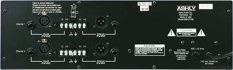 Фото ASHLY GQX-3102S