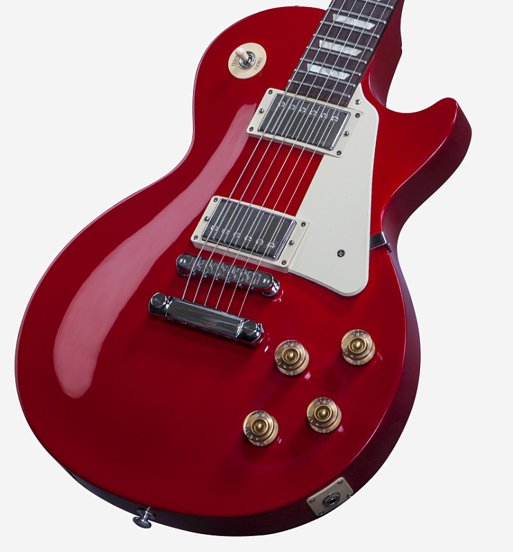 Фото GIBSON LP Studio 2016 T Radiant Red электрогитара, цвет - красный, фурнитура - хром