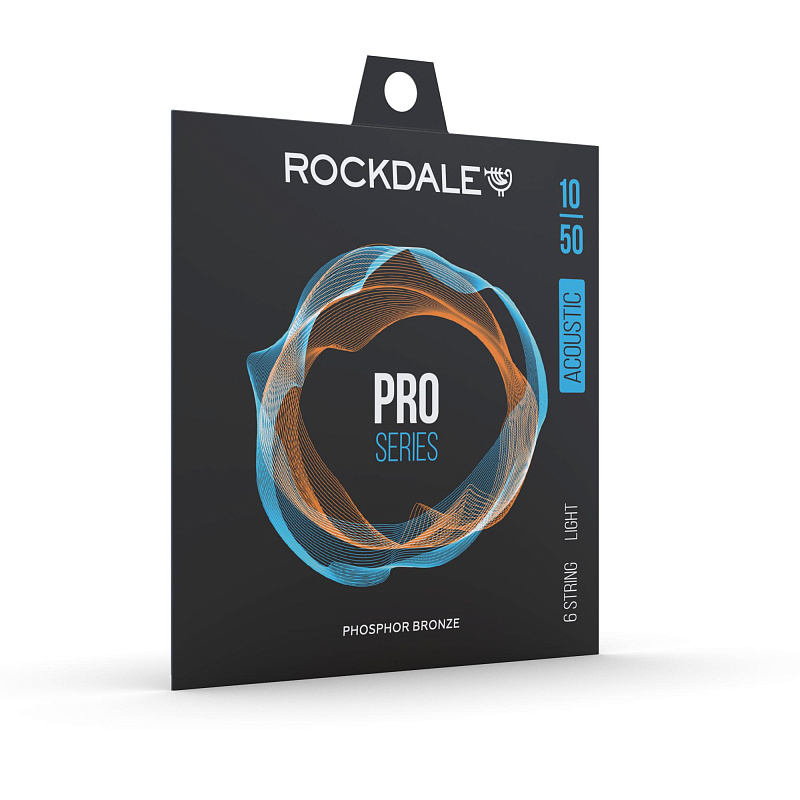 Фото Струны ROCKDALE PRO 10-50 Phosphor Bronze Light