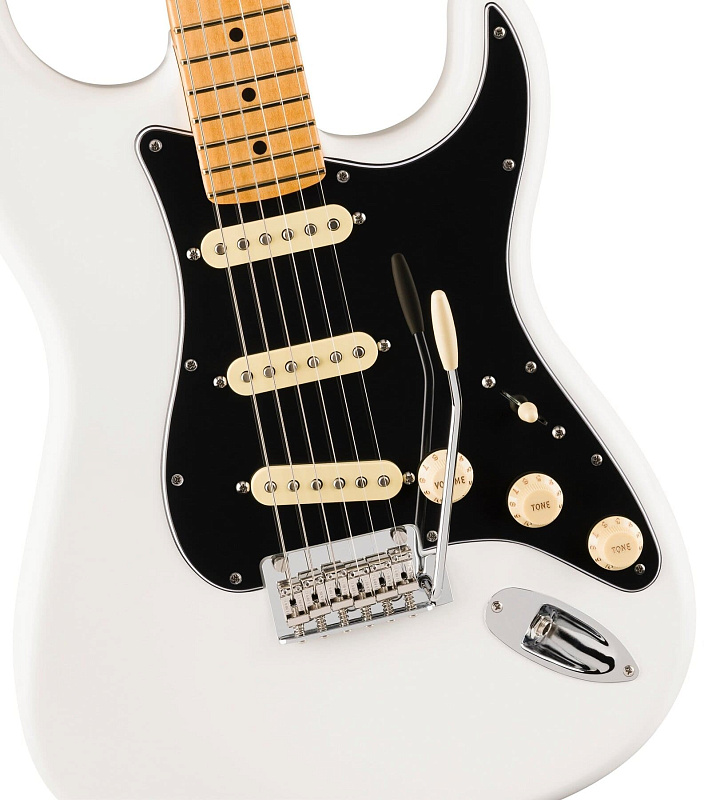 Фото Электрогитара FENDER Player II Stratocaster, Maple Fingerboard, Polar White