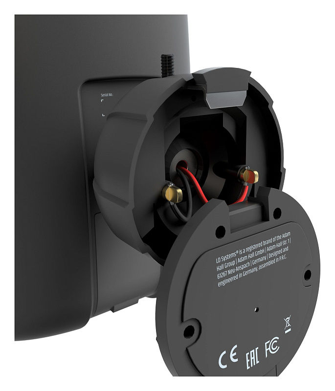 Фото Трансляционная всепогодная акустическая система LD Systems DQOR 5T B, чёрный