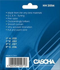 Комплект струн Cascha HH-2054 для концертного укулеле