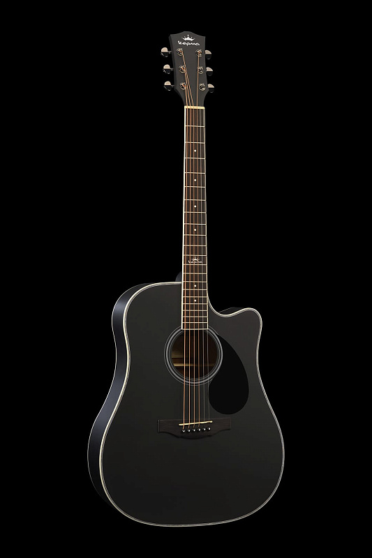 Фото Акустическая гитара KEPMA D1C Black Matt