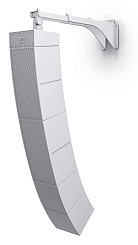 Наклонно-поворотный настенный кронштейн LD Systems CURV 500 WM BL W, белый