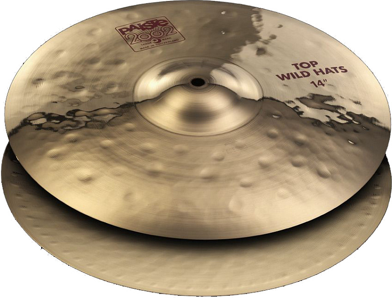 Фото Две тарелки 14'' 0001067314 2002 Wild Hi-Hat Paiste