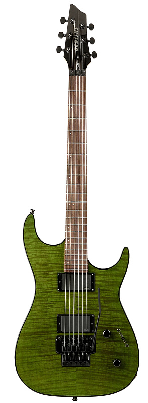 Фото Электрогитара Godin REDLINE 2 Trans Green Flame HG RN
