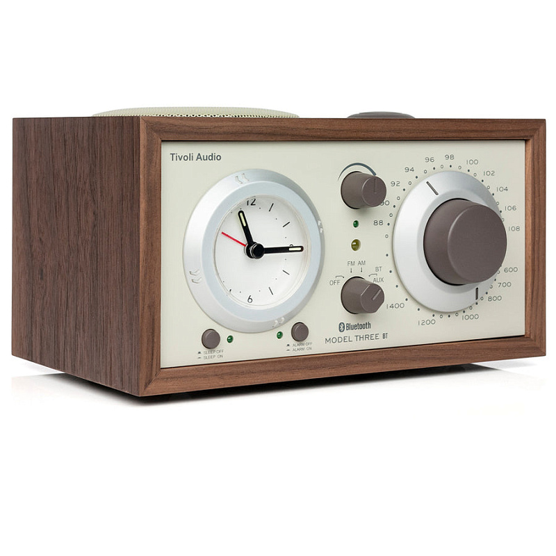 Фото Радиоприемник с часами Tivoli Model Three BT Classic Walnut