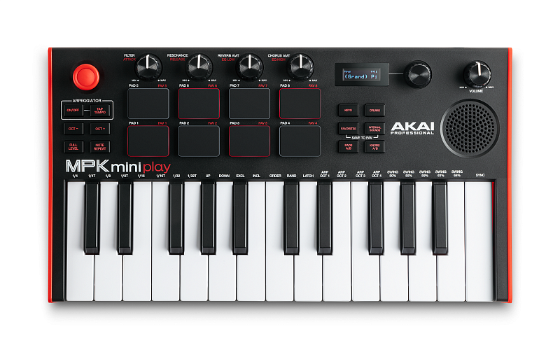 Фото MIDI-клавиатура AKAI PRO MPK MINI PLAY MK3