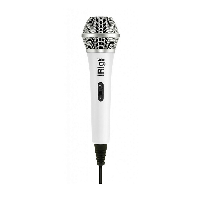 Микрофон IK Multimedia iRig-Voice-White для iOS/Android устройств в магазине Music-Hummer