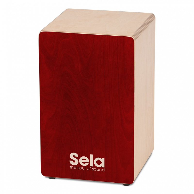 Sela SE-165 Primera Кахон, красная тапа в магазине Music-Hummer