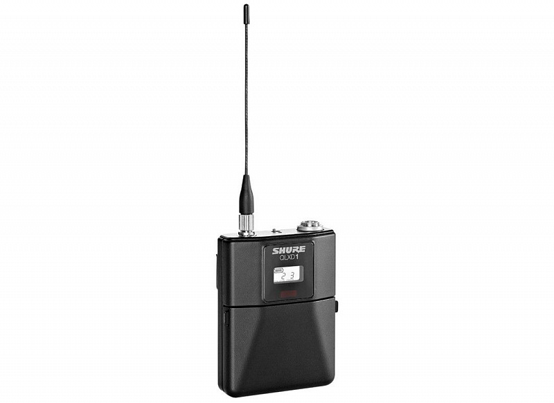 SHURE QLXD1 K51 606 - 670 MHz портативный поясной передатчик QLXD в магазине Music-Hummer