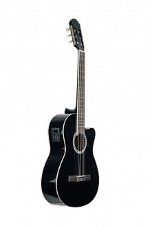 GEWApure E-Acoustic Classic guitar Basic Black 4/4 в магазине Music-Hummer