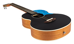 Укулеле баритон FLIGHT IRIS Baritone BK, сатиновый чёрный