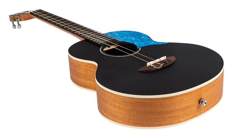 Фото Укулеле баритон FLIGHT IRIS Baritone BK, сатиновый чёрный