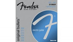 FENDER STRINGS NEW ORIGINAL BULLET 3150LR PURE NKL BLT END 9-46, струны для электрогитары, никель