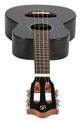 Укулеле тенор FLIGHT IRIS Tinta Tenor TDB, прозрачный синий