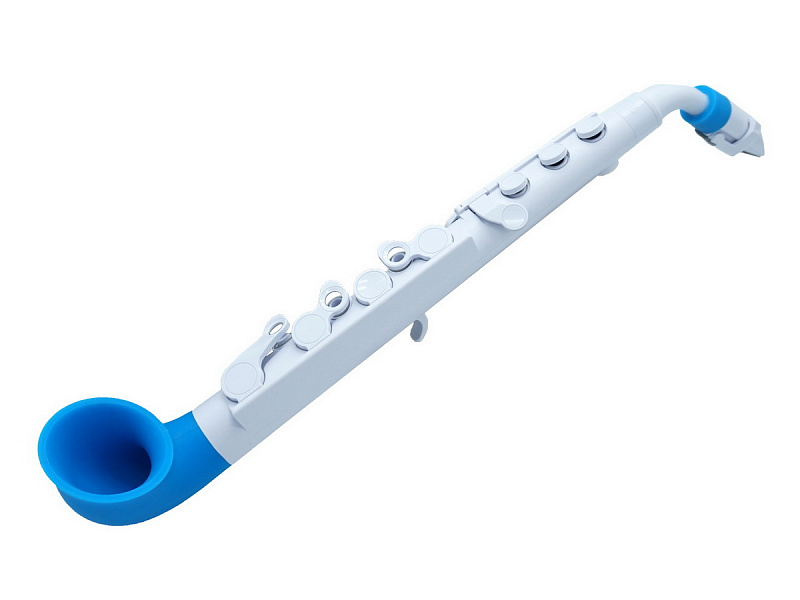 NUVO jSax (White/Blue) в магазине Music-Hummer
