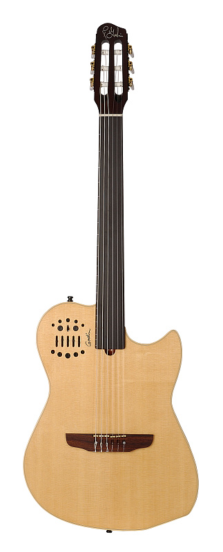 Фото Безладовая MIDI-гитара Godin MULTIAC NYLON SA FL Natural HG