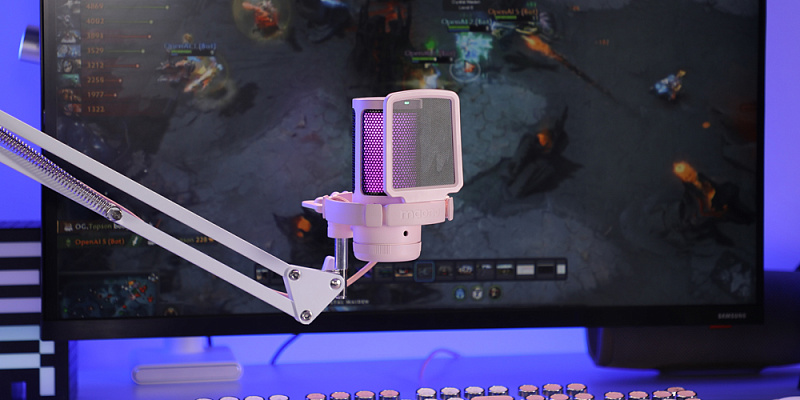 Фото Микрофон Maono DGM20S (pink)