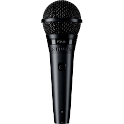 SHURE PGA58-XLR-E кардиоидный вокальный микрофон c выключателем, с кабелем XLR -XLR