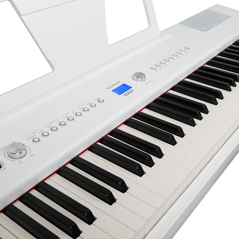 Фото Цифровое пианино ROCKDALE Elegy White