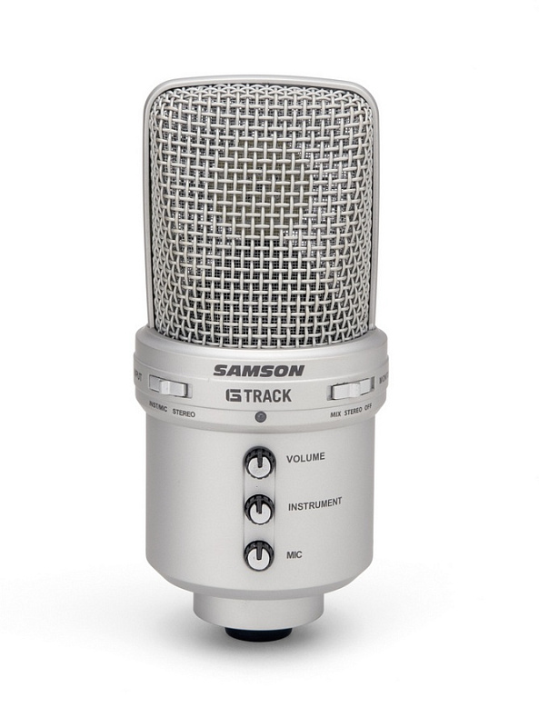 Фото Samson G-track USB студийный конденсат. микрофон